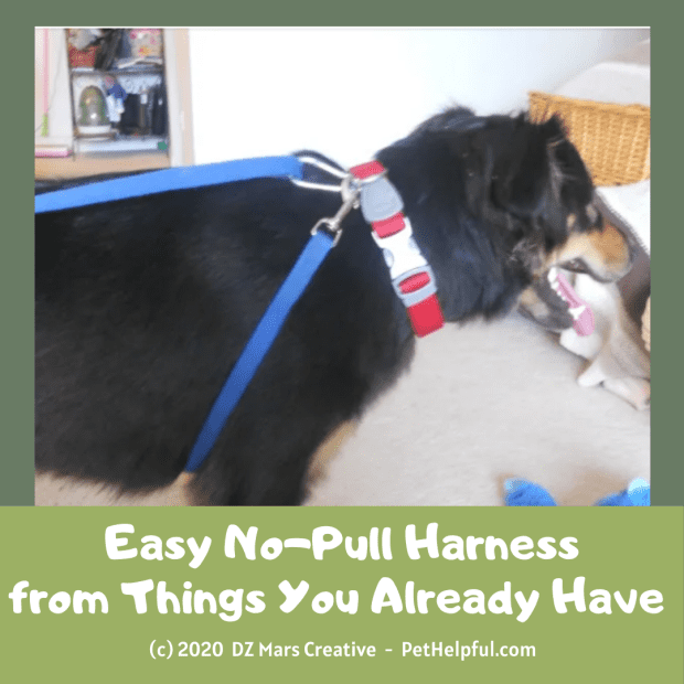 how does a no pull dog harness work