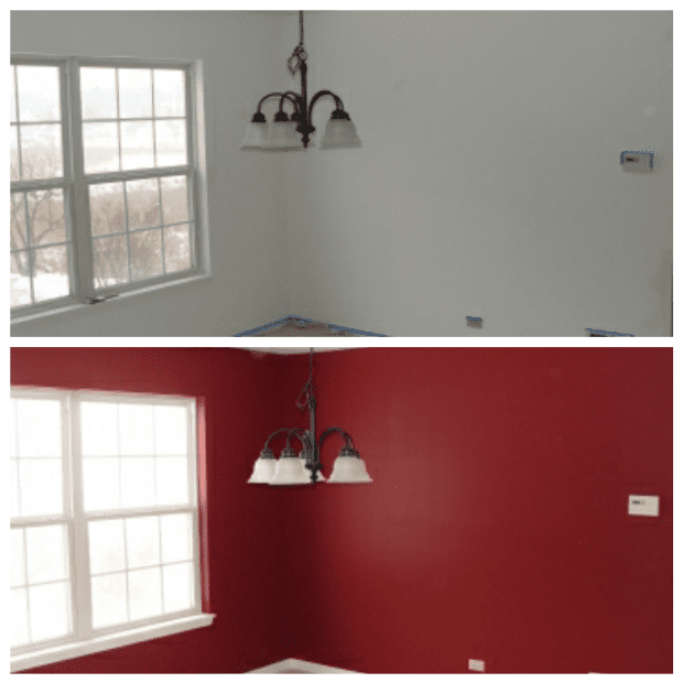 Tips For Applying Red Interior Paint Successfully Dengarden - How To Paint A Wall Red Without Streaks Tips For Applying Red Interior Paint Successfully Dengarden - How To Paint A Wall Red Without Streaks
