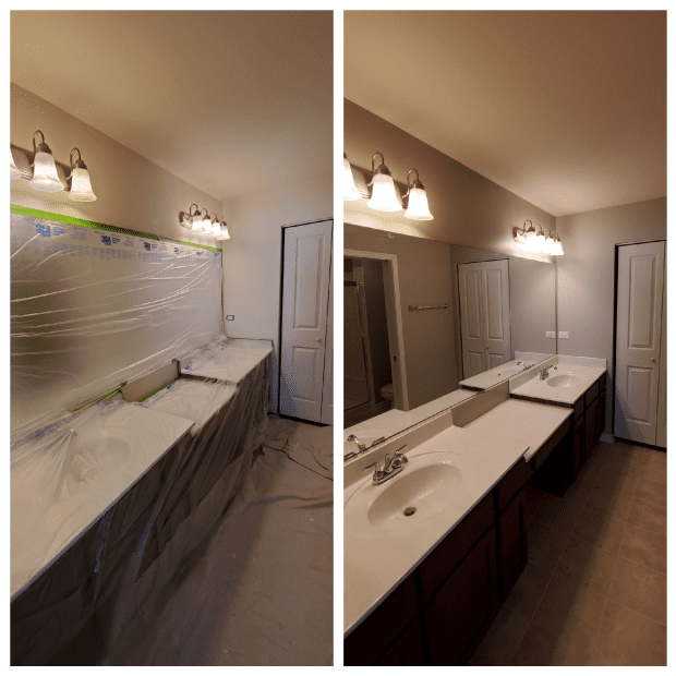 Tips For Painting A Bathroom Like Pro Dengarden - Cleaning Bathroom Walls For Painting Tips For Painting A Bathroom Like Pro Dengarden - Cleaning Bathroom Walls For Painting