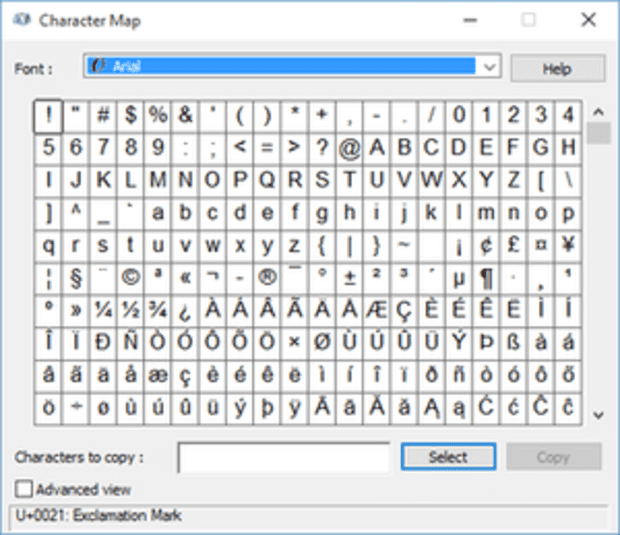 math symbols on keyboard