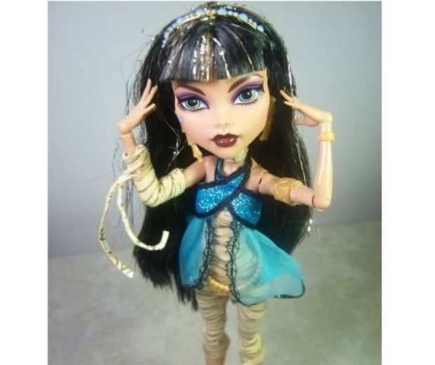 Monster High Cleo De Nile Original First Wave Doll Dressed Doll Mattel 2008