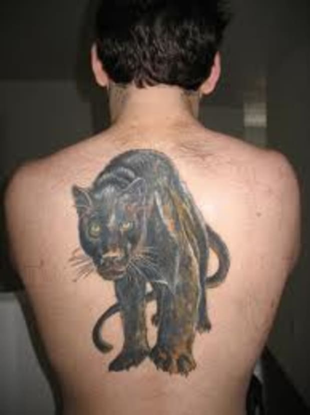 black panther tatto