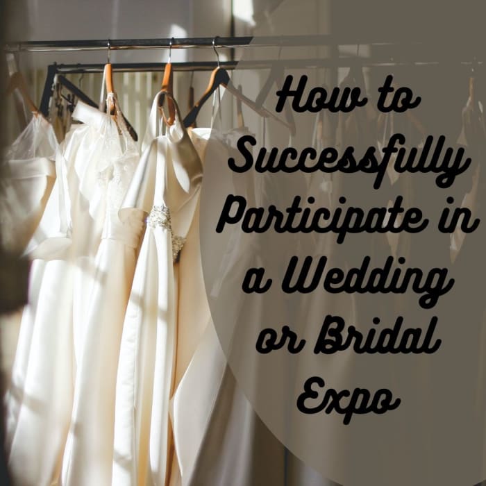 Learn all the tips and tricks you'll need to have a successful presence at a wedding or bridal expo or show.