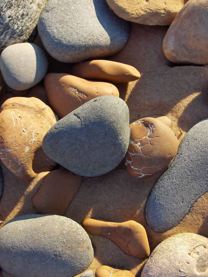 Beach Stones and Sand Formations of Pier Cove Beach, MI Owlcation
