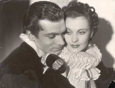 Laurence Olivier and Vivien Leigh in 1937's "Fire Over England." It was the start of a doomed romance.