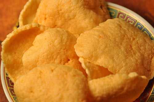 Homemade Prawn Crackers