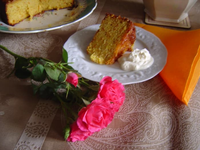 This may be gluten free cake recipe, but it is the most deliciously, moist almond and orange cake as well!