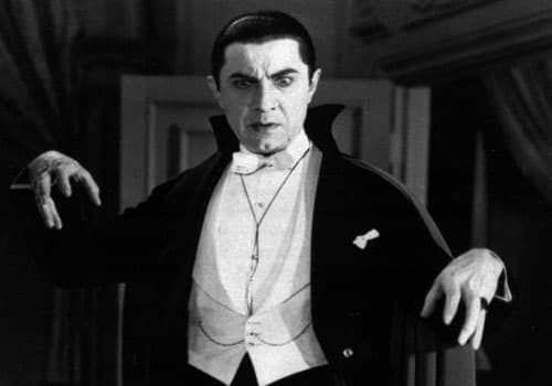 Dracula inspired many films - the vampire count is the most filmed character in the world after Sherlock Holmes.