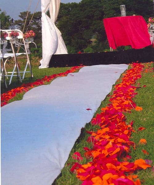 You can design a custom aisle runner for a wedding by following the tips below. Save money and time while creating a lasting memory!