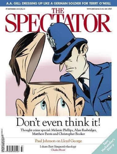 The Spectator Magazine 18 September 2010 Front Cover. The Original magazine (and what I talk about in this hub) was first published in 1711.