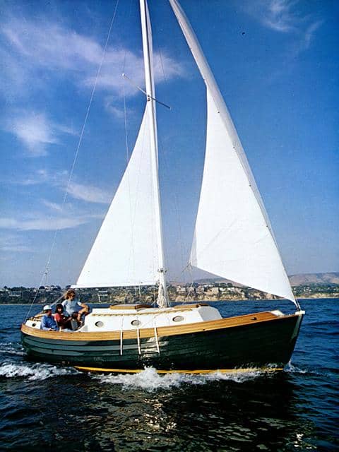 A very smart-looking boat - the Nor'Sea 27 breaks all the rules and redefines what it takes be be considered a "cruising sailboat."