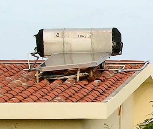 This solar water heater is just one of the many ways you can save money on your utility bills and make your home more eco-friendly.