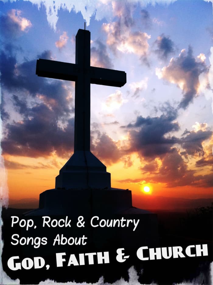 Secular pop, rock, and country music is filled with songs about God, faith, and church. Celebrate your spirituality with popular music about faith.