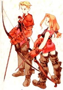 More excuses to demonstrate how awesome FFT's character art is! If you give an Archer White Magic as a support ability, they can kind of be like a divine hunter...I guess. .