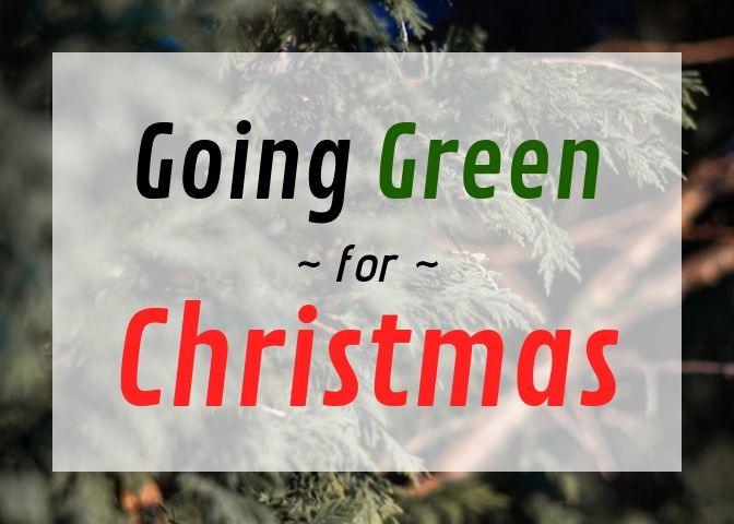 It's possible to keep our beloved Christmas traditions while being good to the planer. Here are some ideas.