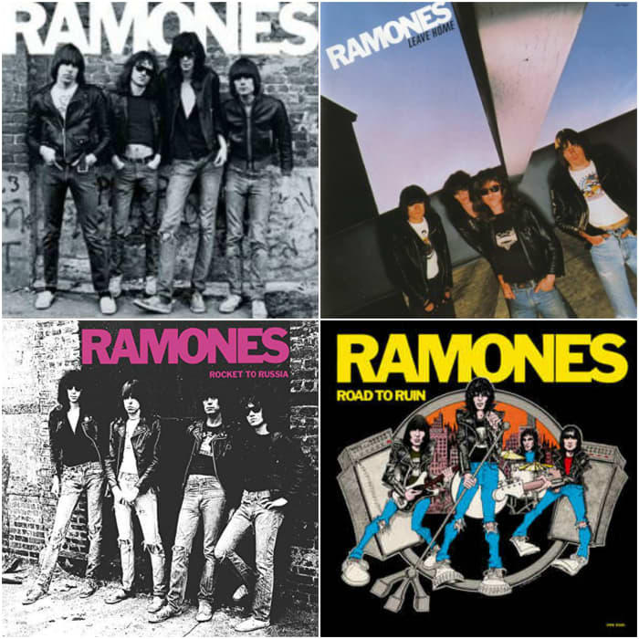 Fun Fact: the Ramones' debut album, released in 1976, was finally certfied Gold (500,000 copies sold) in 2014. Better late than never!