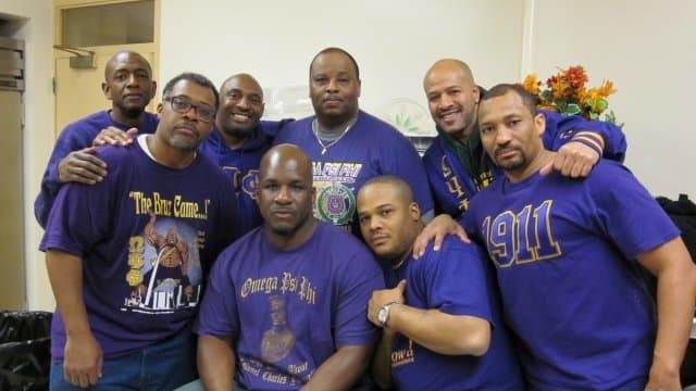 Community service and volunteering are core values of organizations like Omega Psi Phi Fraternity, Inc., Psi Nu Chapter, based in Alexandria, VA. They serve breakfast to the needy twice a month at Saint George's Episcopal Church in Washington, DC.