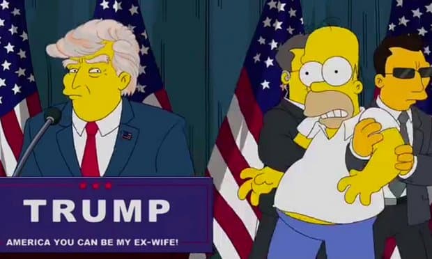 In 2000 The Simpsons cartoon predicted President Trump, and all the hell it would unleash.