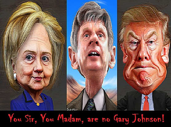 If JFK is the standard for "Left" and Ike is the standard for "Right" it makes Clinton Alt-Left, Trump Alt-Right and Johnson Alt-Politics.