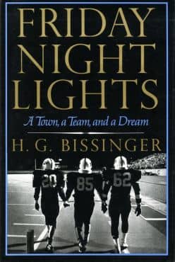 The iconic novel "Friday Night Lights," set in West Texas, highlights America's love of high school football.