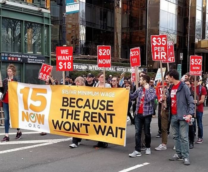 Politically driving up the minimum wage will just give more power to politicians and put more low skilled workers on the streets.