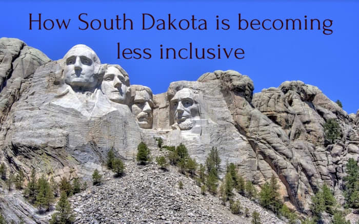 South Dakota passed a law that required "In God We Trust" be emblazoned at public schools. It was backed by a Christian Right group that seeks to marginalize those who are LGBTQ as well as the increasing number of folks who identify as nonreligious.