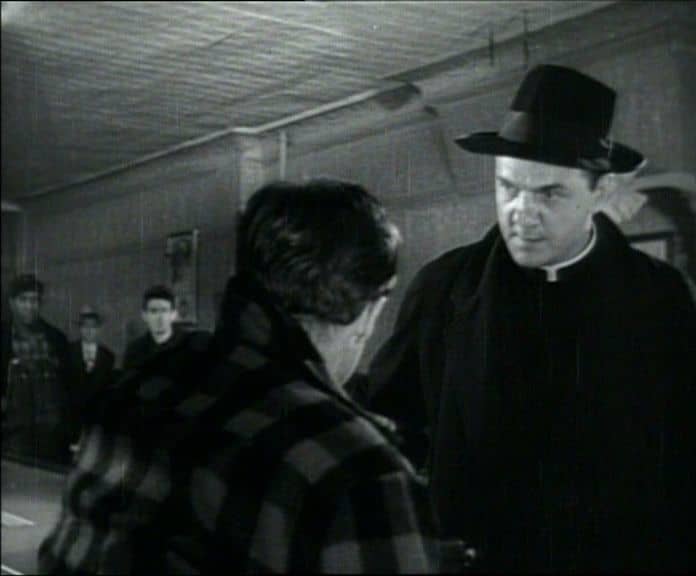 Karl Malden with Marlon Brando in the 1954 Film On the Waterfront