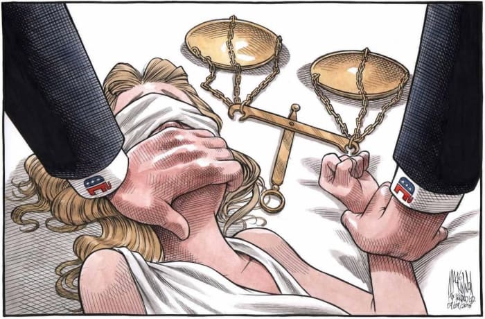 Bruce MacKinnon' cartoon based on Dr. Blasey Ford's testimony of sexual assault shook many women: To some, it was a gut punch.