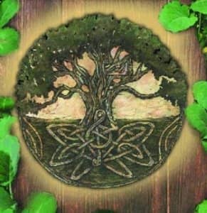 The Celtic tree is a symbol of the eternal renewal of life - an important theme in Celtic mythology.