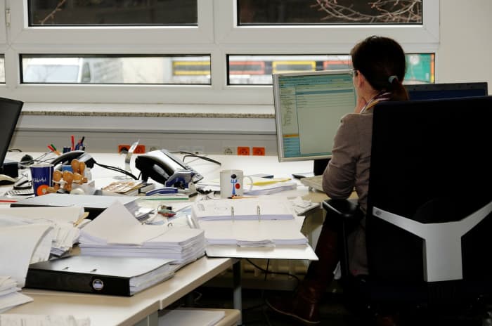 If you want to leave on good terms with your employer, make sure to tie up loose ends. Don't leave your office and important files in a big mess.