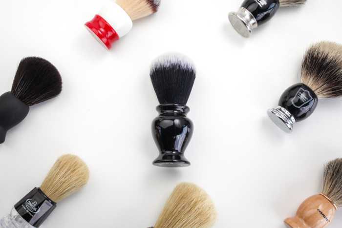 Using a shaving brush or "badger" can help reduce ingrown hairs.