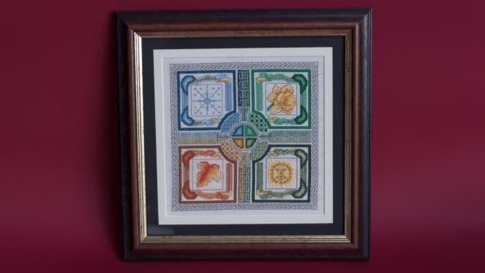 How to Frame Your Cross Stitch - FeltMagnet