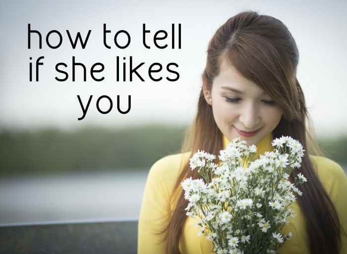 This article will break down the top eight signs that she likes you.