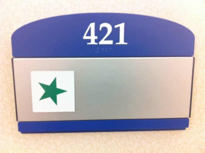 My father's ICU room number while recovering from an 8 hour transplant surgery. Much of what we chose to communicate to the donor family originated here.