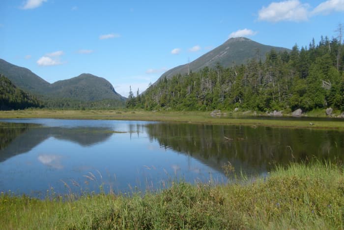 Scenes like this from Flowed Lands in the Adirondacks are why we go backpacking.