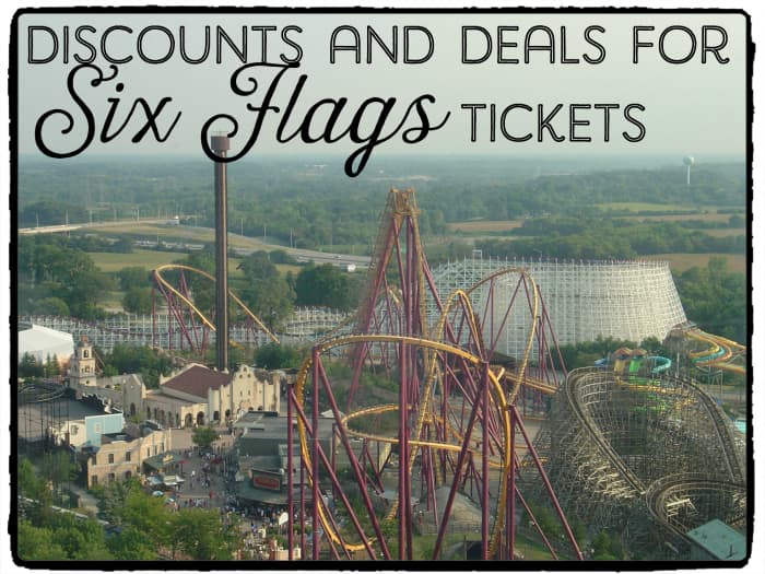 The American Eagle's helix, Giant Drop, Raging Bull, and Viper roller coasters at Six Flags Great America, Chicago.