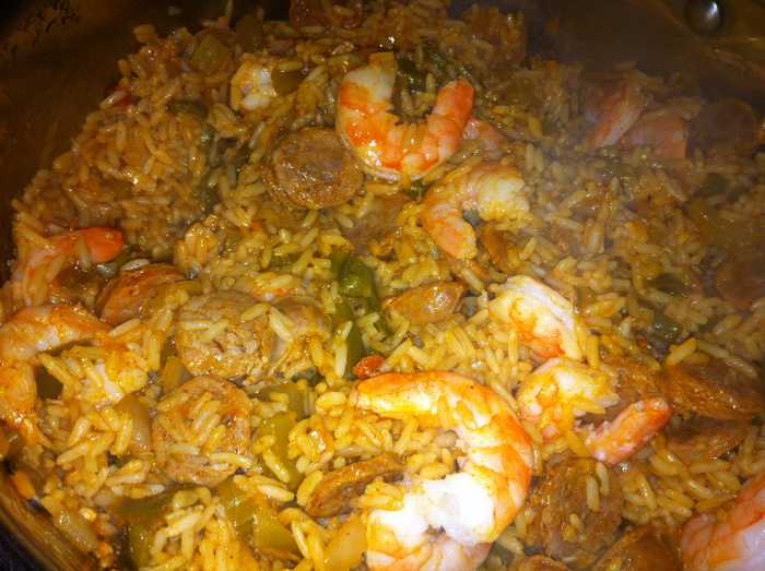Zatarain's Jambalaya Mix With Shrimp and Sausage Recipe Delishably