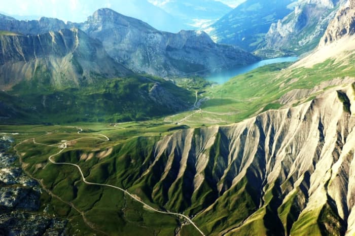 Invade This! If you think the terrain is bad, what you don't see is worse! Sanetsch pass, Valais, Switzerland