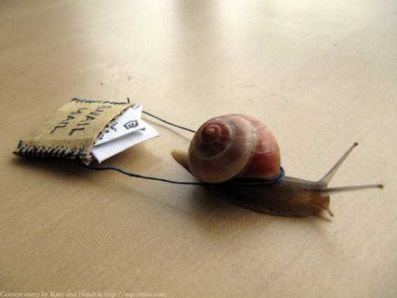 Send snail mail!
