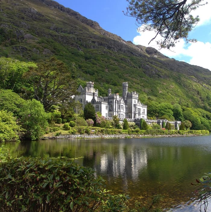 The beautiful Kylemore Abbey in Connemara, Co.Galway in the west of Ireland.