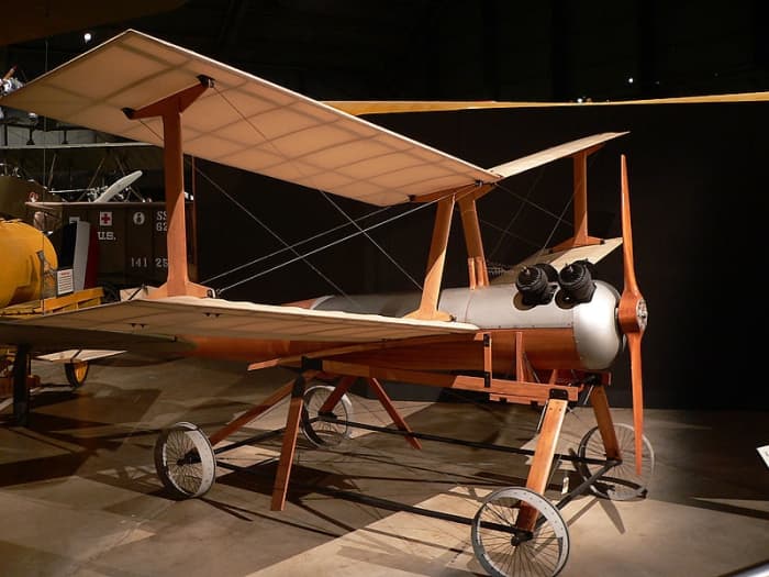 WWI Kettering Aerial Torpedo (Kettering Bug) - taken at the National Museum of the USAF.