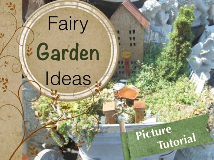 See a variety of pictures and ideas for creating your own magical fairy garden.