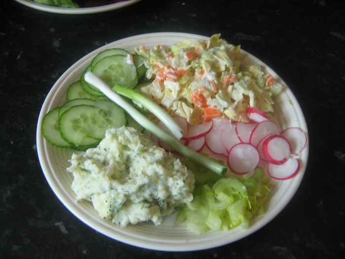 Learn how to make this creamy Potato Mayo Salad Recipe 