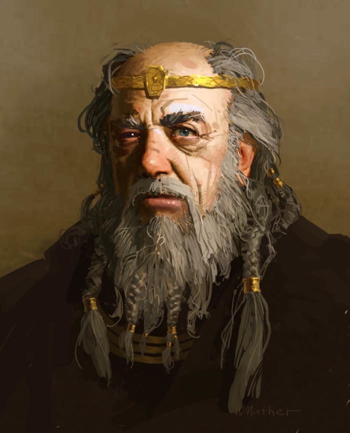 King Hrothgar in 