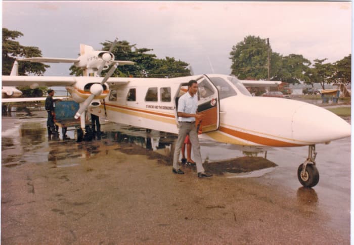 One never knows what the water quality is like when you travel, even to the West Indies. I was OK, but some of my friends were not so lucky.