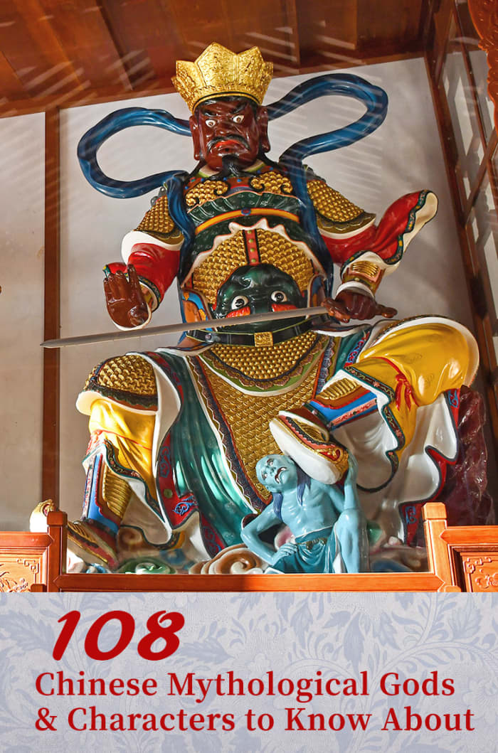 The most famous Chinese mythological gods, goddesses, immortals, and folkloric characters.