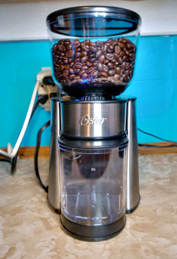 Review of the Oster Coffee Burr Mill Inexpensive and Consistent