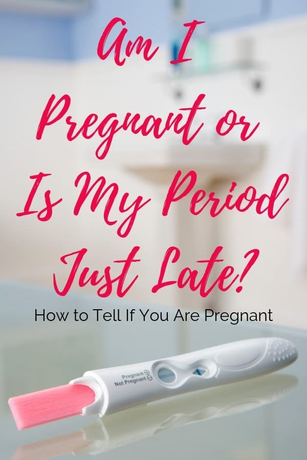 Am I Pregnant How To Tell If You Are Pregnant 