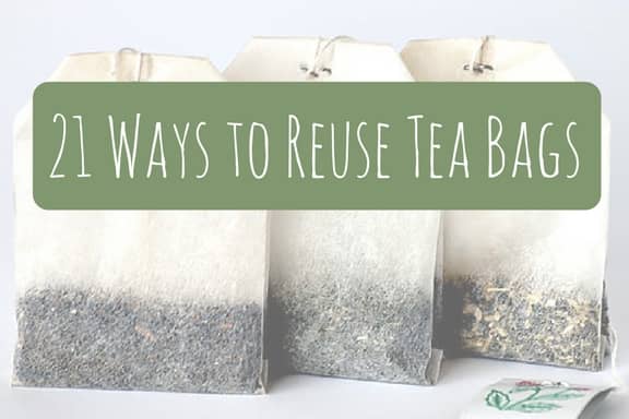 21 Creative Ways to Use Used Tea Bags - Dengarden