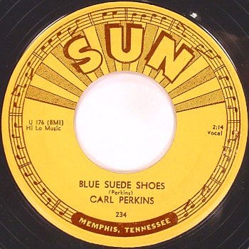 The earliest rockabilly recordings came from Sun Studios in Memphis. Released in 1956, Blue Suede Shoes by Carl Perkins was one of the first rockabilly classics.